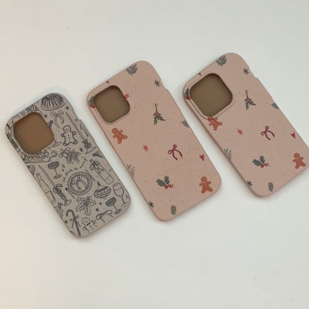 New I Phone Cases - Woodland or Holiday Dinner